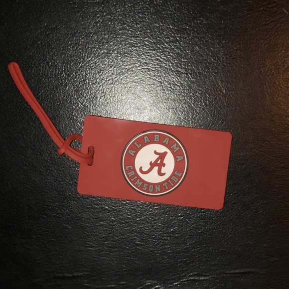 Alabama Crimson Tide Luggage Tag - Picture 1 of 3